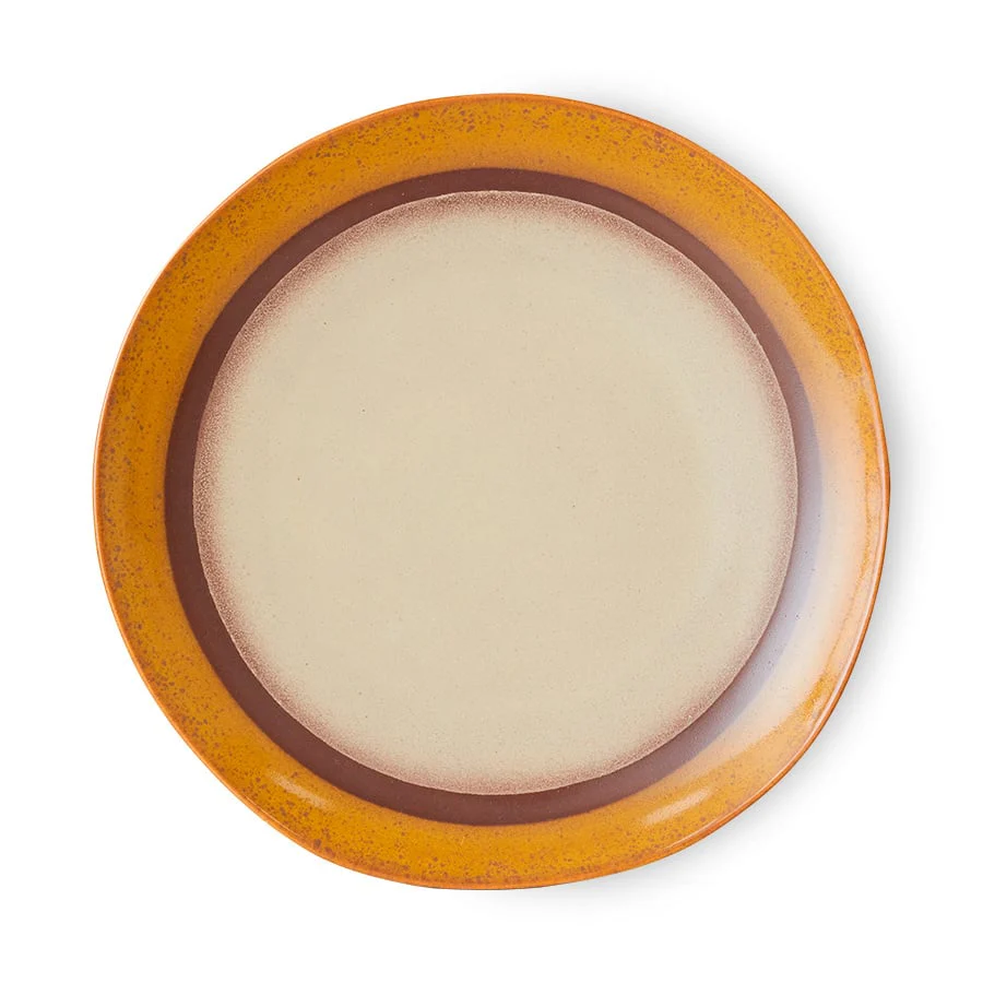 HK Living | 70’s servies dinerbord Coconut HK Living | 70’s servies dinerbord Coconut