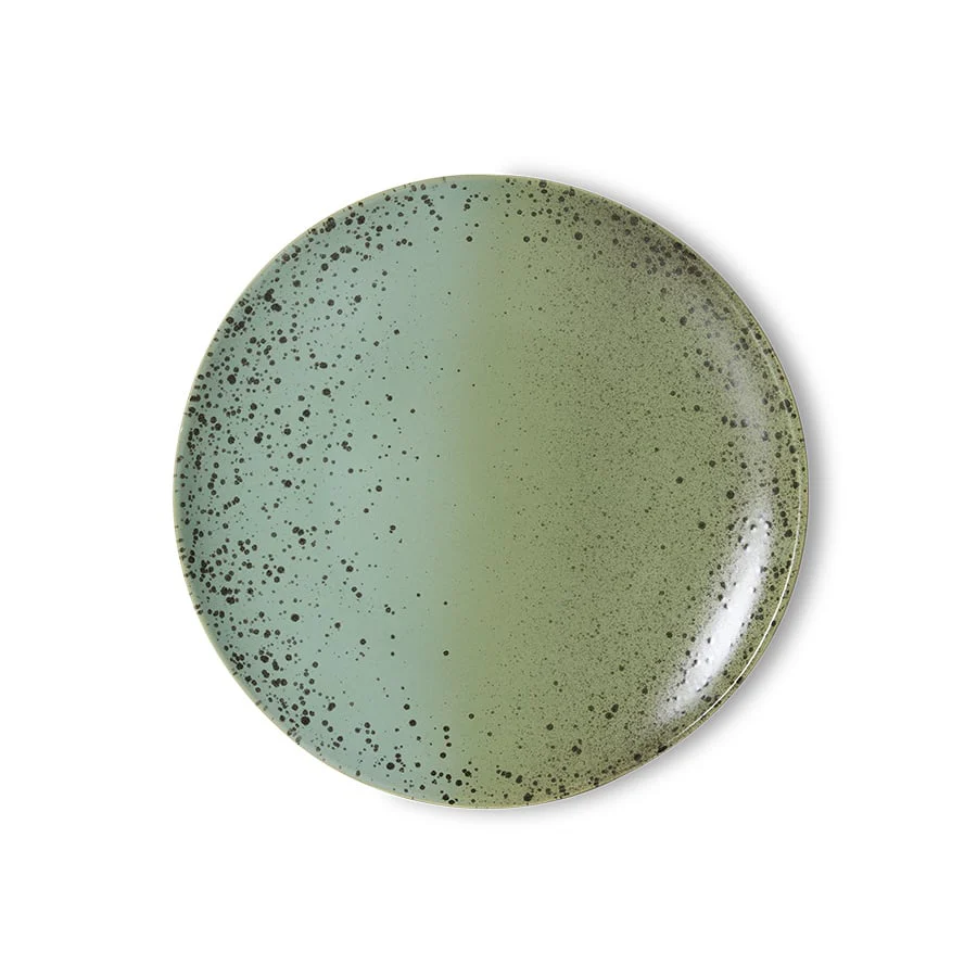 HK Living | 70’s servies dinerbord fleck