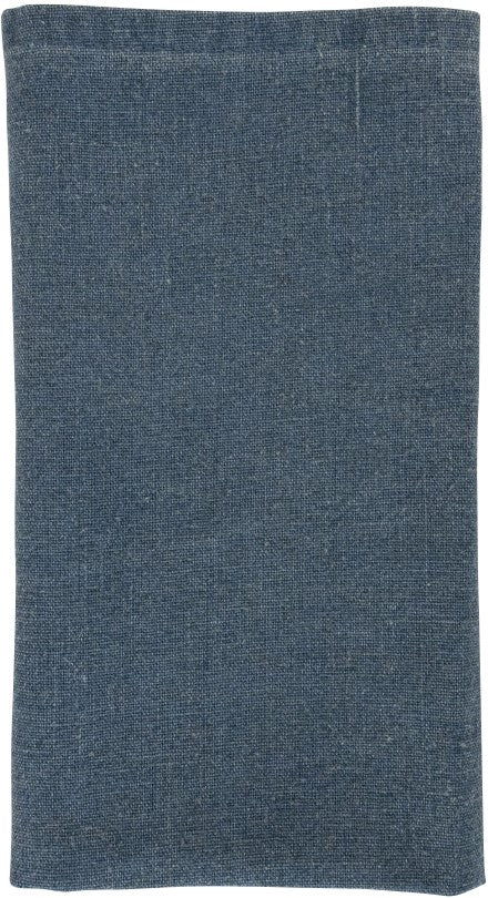 Laura Ashley Servet Blauw Uni 45x45cm