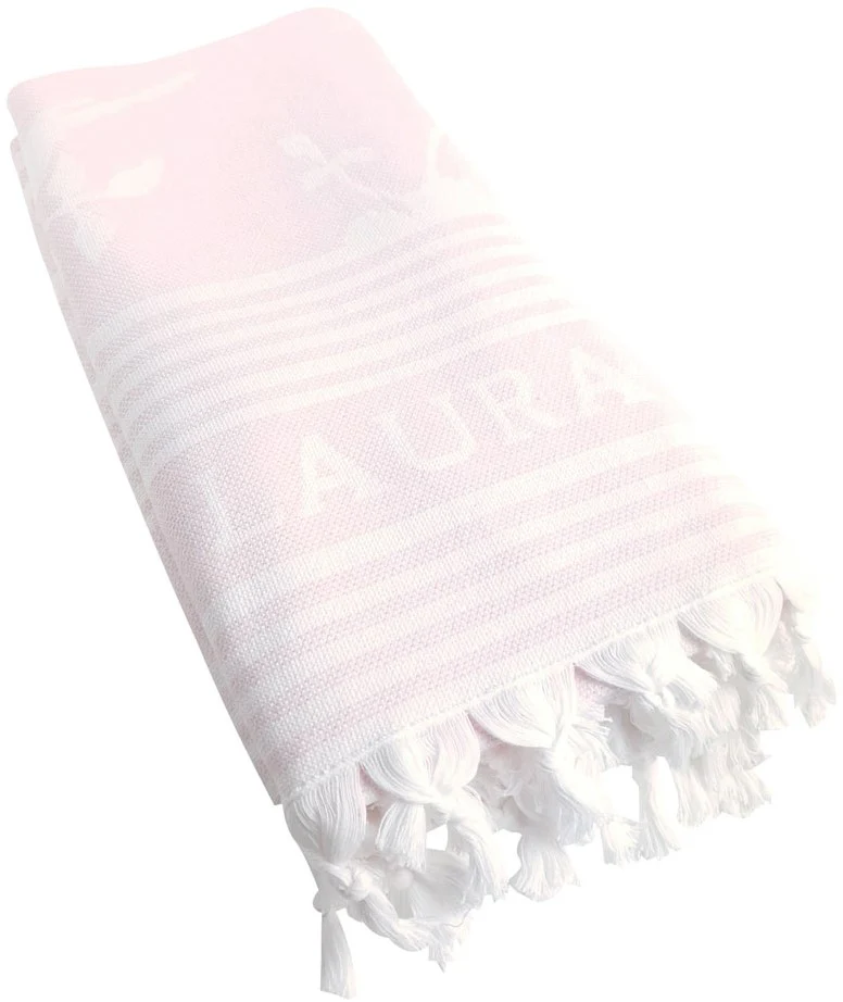 Laura Ashley Strandlaken/Hamamdoek Roze 90×180 cm