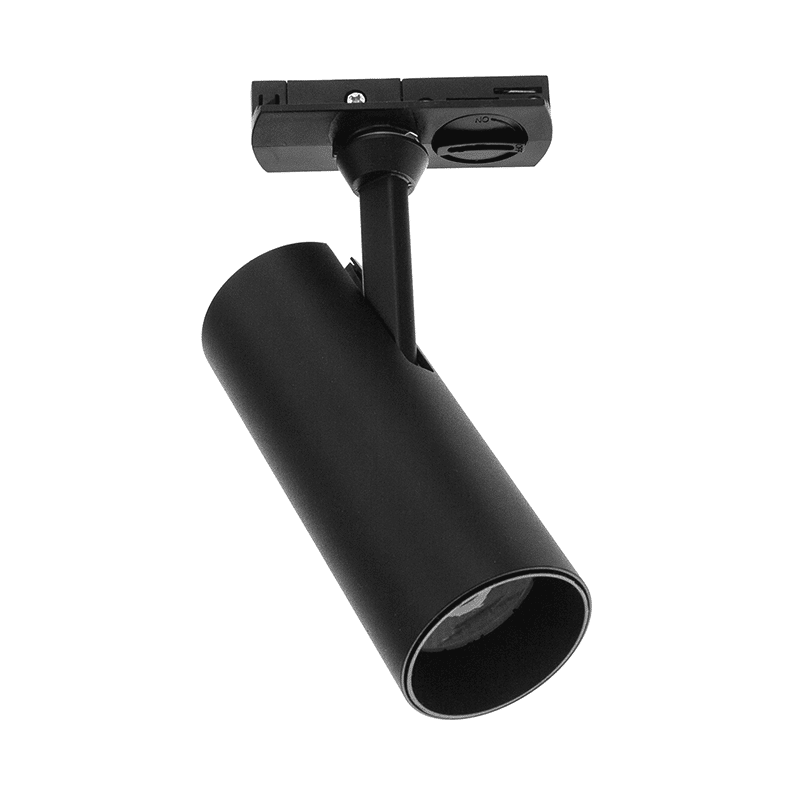 1-Fase Railspot – 10W 750lm DIM – 2700K 827 – Aluminium – Zwart