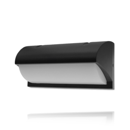 LED Bulkhead – Zwart – 4000K – 12W – 960l/m – IP54