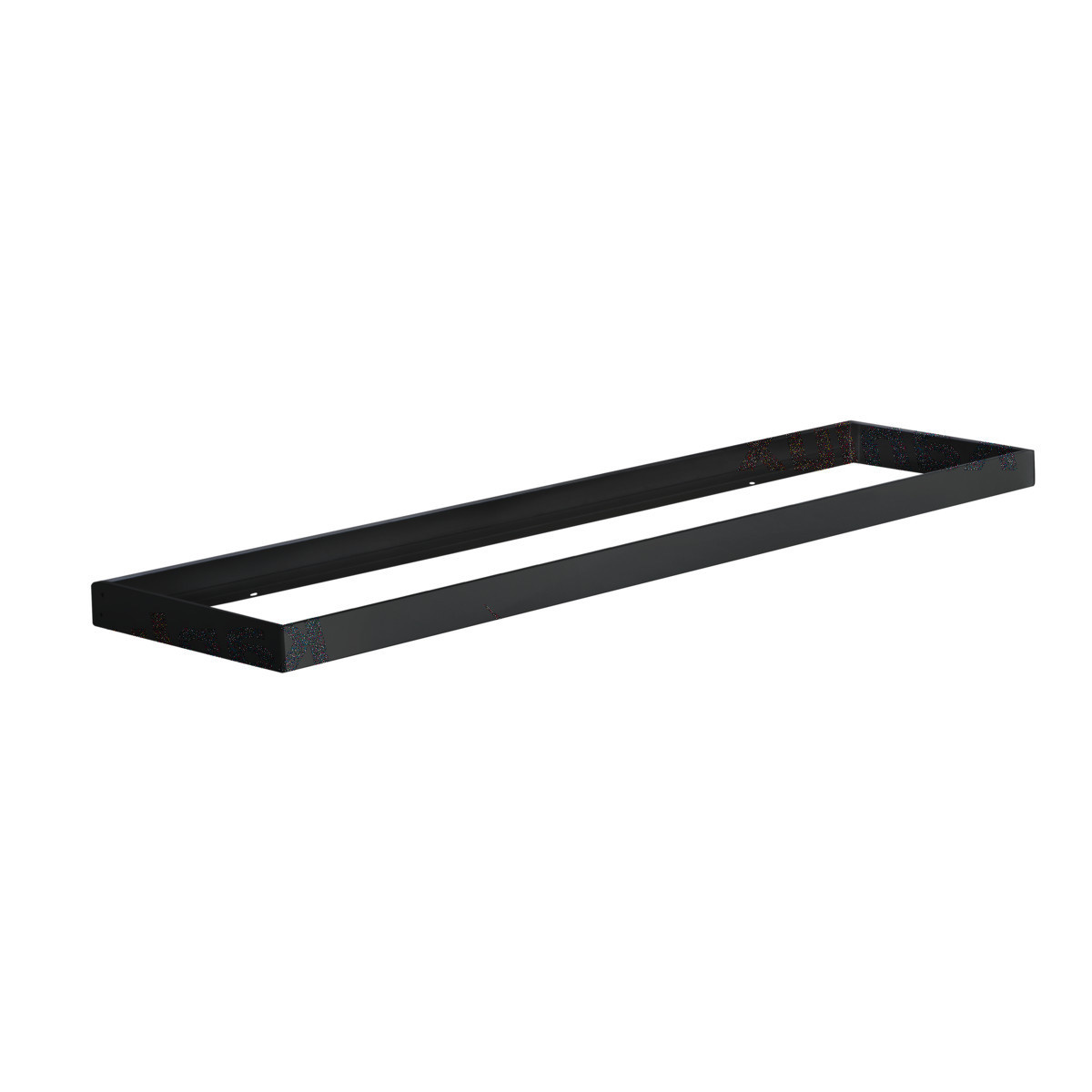 LED Paneel opbouw Framesysteem – 120x30cm |  Zwart aluminium – 6.5cm hoog – schroefloos click systeem