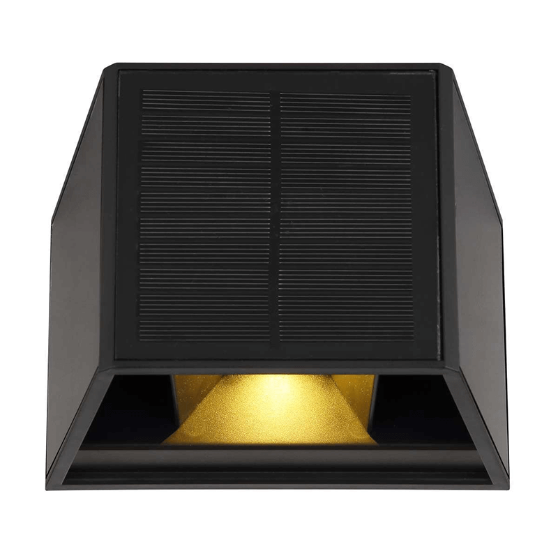 LED Solar Wandlamp Up Down met sensor – 3000K warm wit licht – IP54