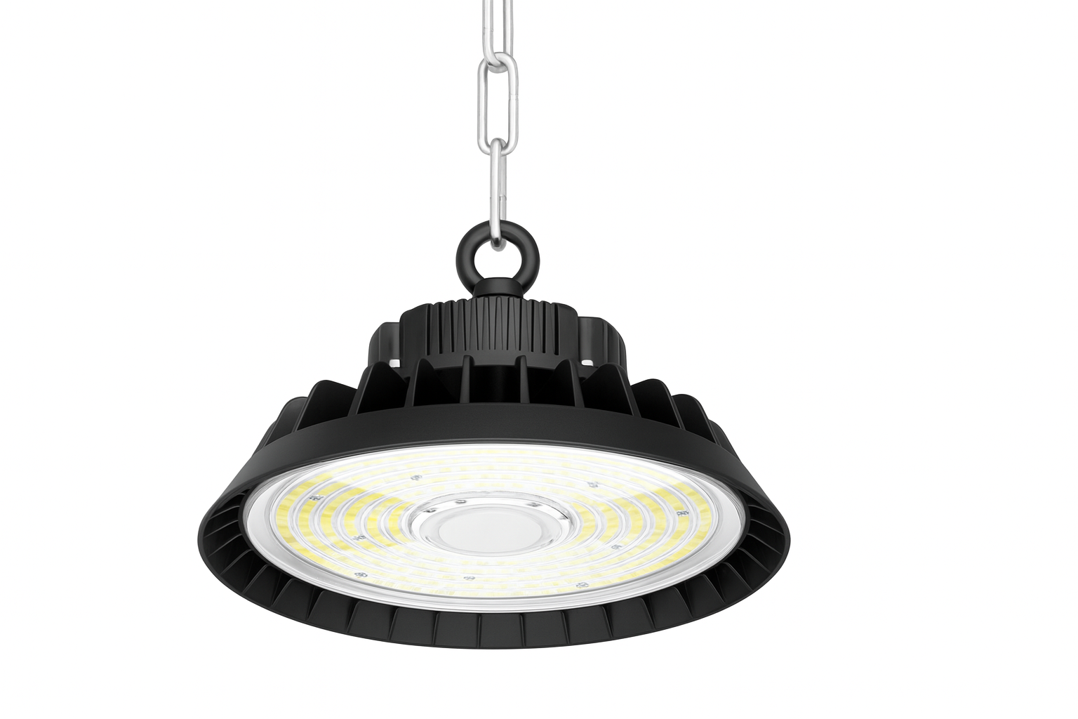 LED UFO Highbay IP65 – 100W 19.000lm – Lichtkleur Optioneel | 120 Graden Stralingshoek – 1-10V Dimbaar