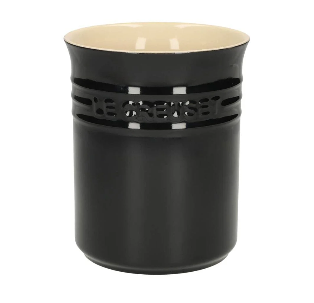 Le Creuset – Kitchen utensil holder Ebony black 15cm 1,1l
