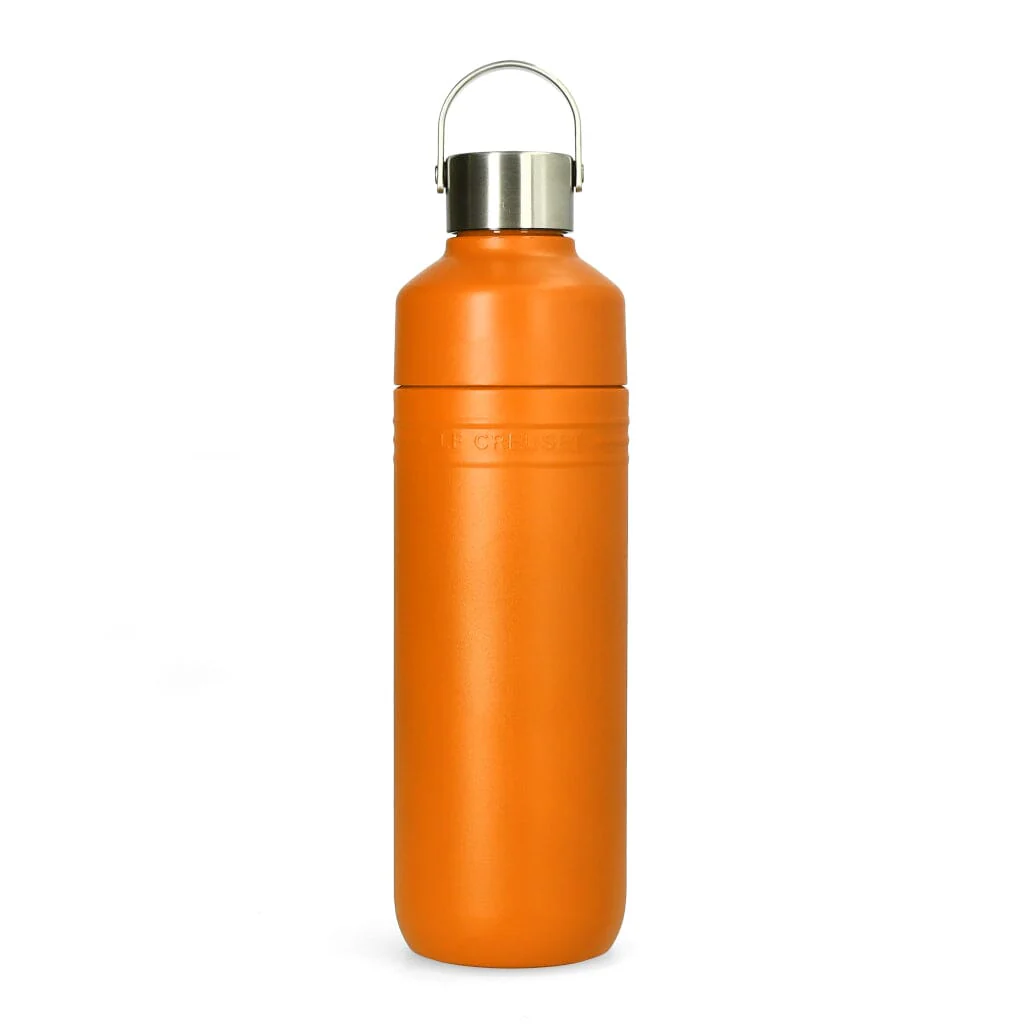 Le Creuset – On The Go Drinking Bottle 1L Orange Red