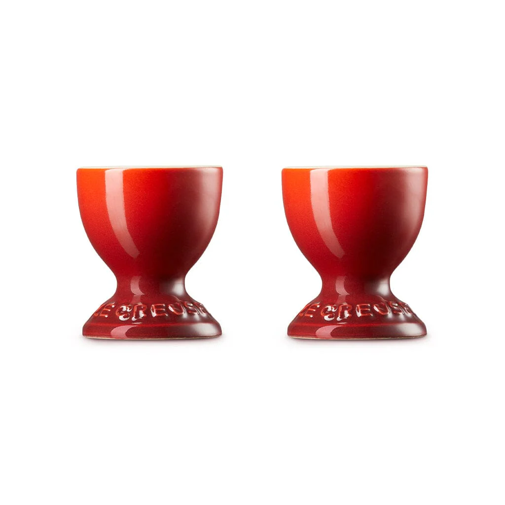 Le Creuset – Set of 2 Egg Cups Cherry Red