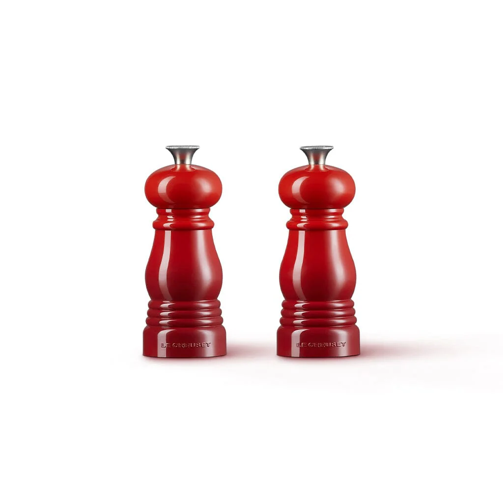 Le Creuset – Set of 2 Small Mills Cherry Red 11cm