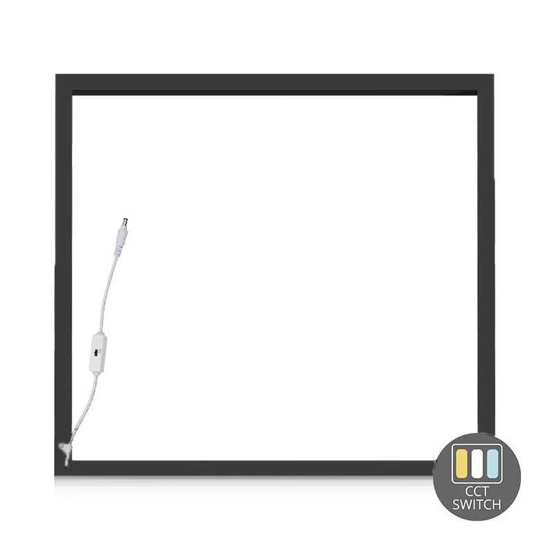 Led Frame Paneel 60X60CM – 32W – CCT-Switch – Zwart