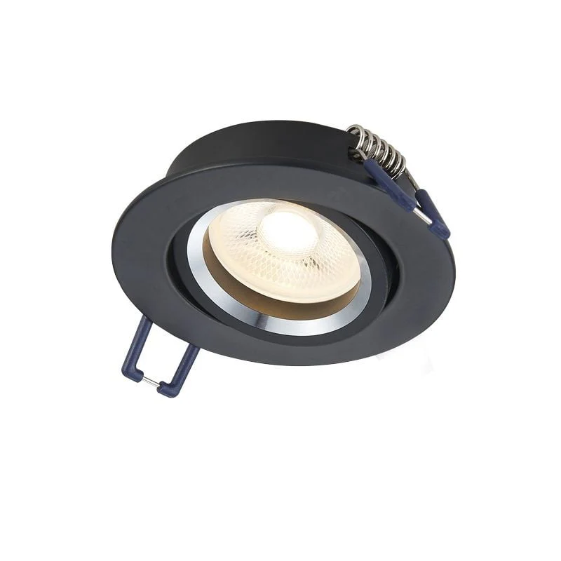 LED Spot – Sinope – Dimbaar – Philips – Mat  Zwart