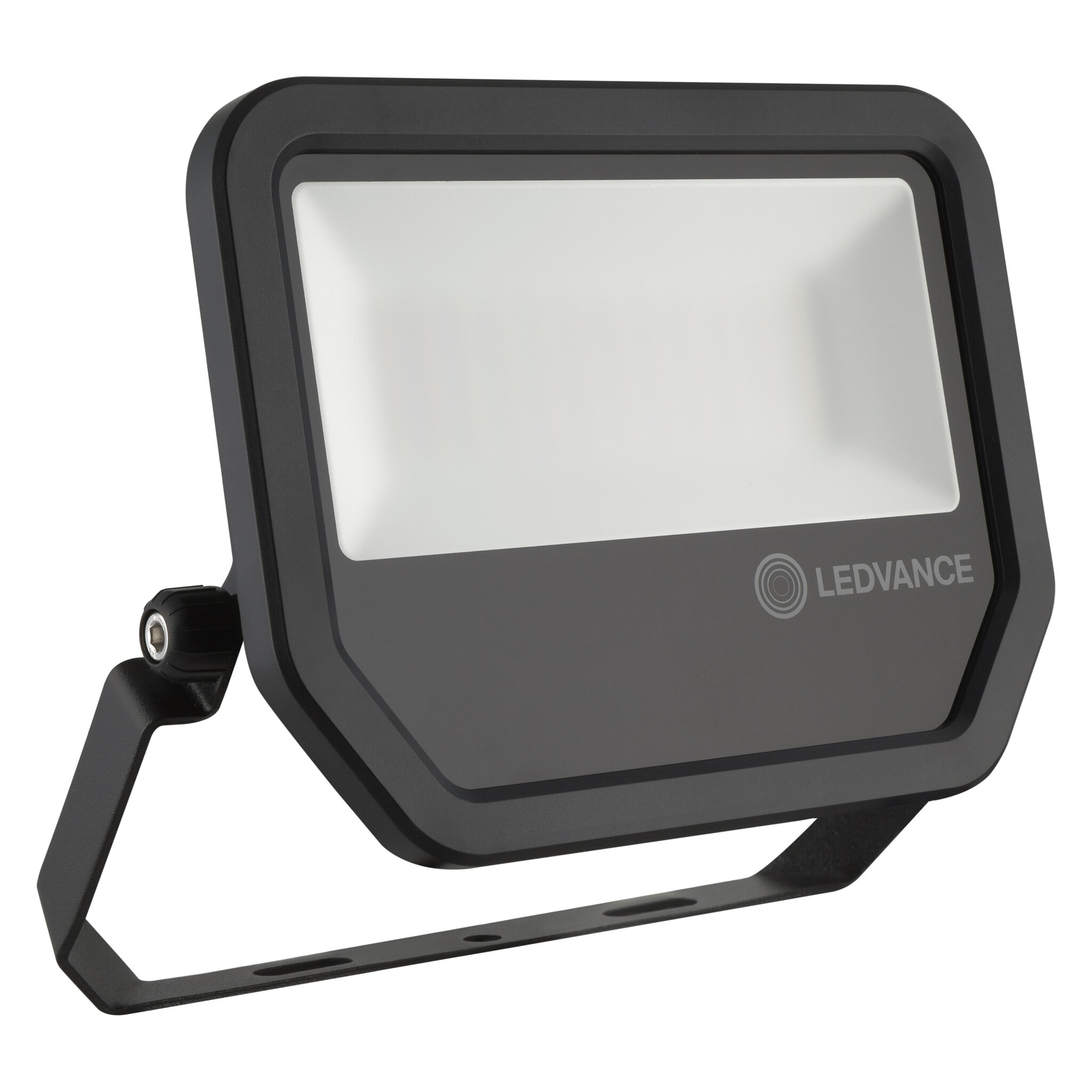 LED Breedstraler Aluminium Zwart 41W 5500lm 100D – 830 Warm Wit | IP66 – Symmetrisch