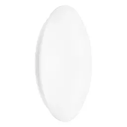 LED Bulkhead Surface CIRCULAR 500 PS Staal Wit 42W 3500lm – 830 Warm Wit | IP44