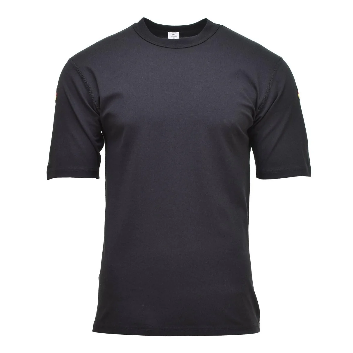 Leo Kohler Militaire T-shirts Leger Personeelsuniform Eerste laag Onderhirt Zwart