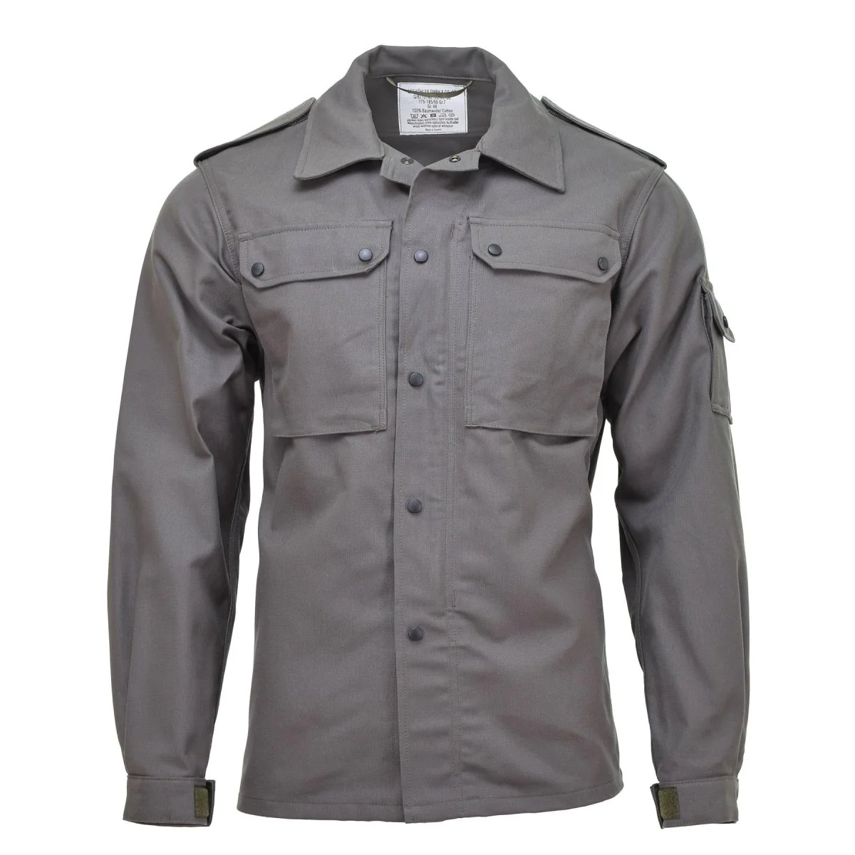 Leo Kohler troepen uniform shirt militair personeel dagelijks zware shirts olijf
