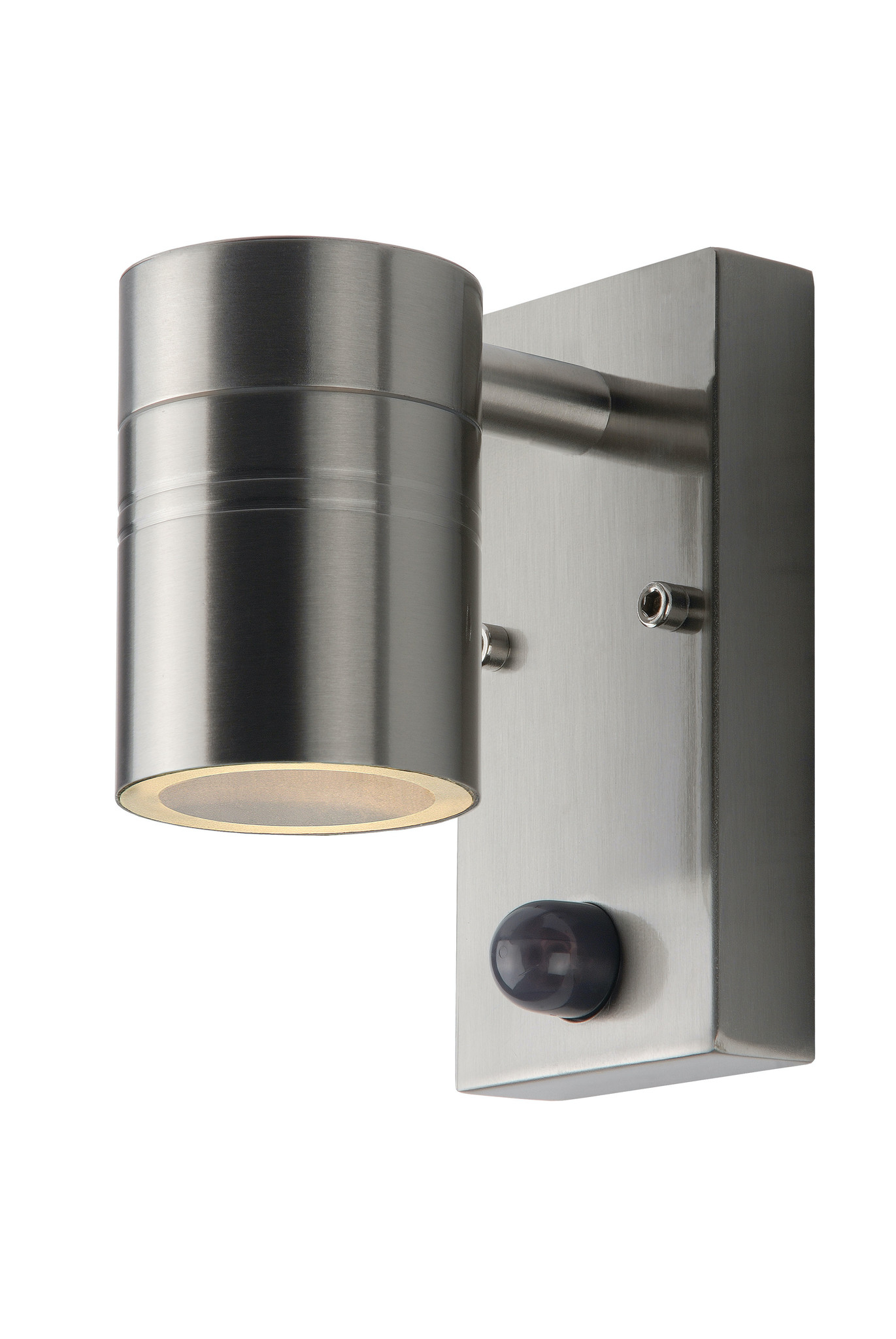 ARNE-LED – Wandspot Buiten – Ø 6,3 cm – LED – GU10 – 1x5W 2700K – IP44 – Mat chroom