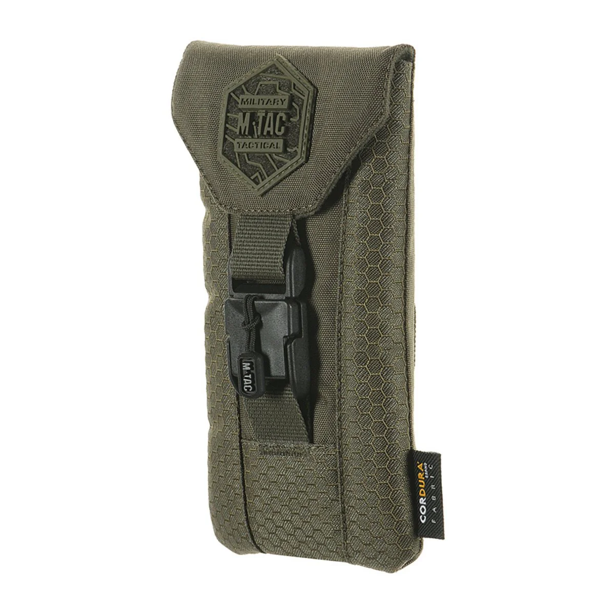 M-TAC Elite administratiezakje Duurzaam Cordura HEX smartphonehoesje Olijfgroen