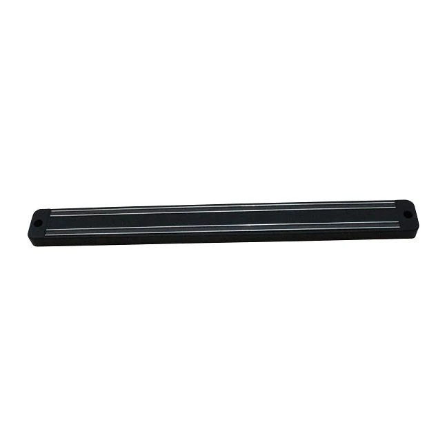 COUTEAUX zwart kunststof sterke magneetlijst 33cm messen en overig keuken gereedschap