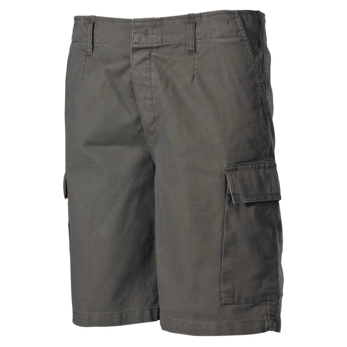 MFH merk Duitse militaire stijl Bermuda shorts olijf ripstop katoen stevig nieuw