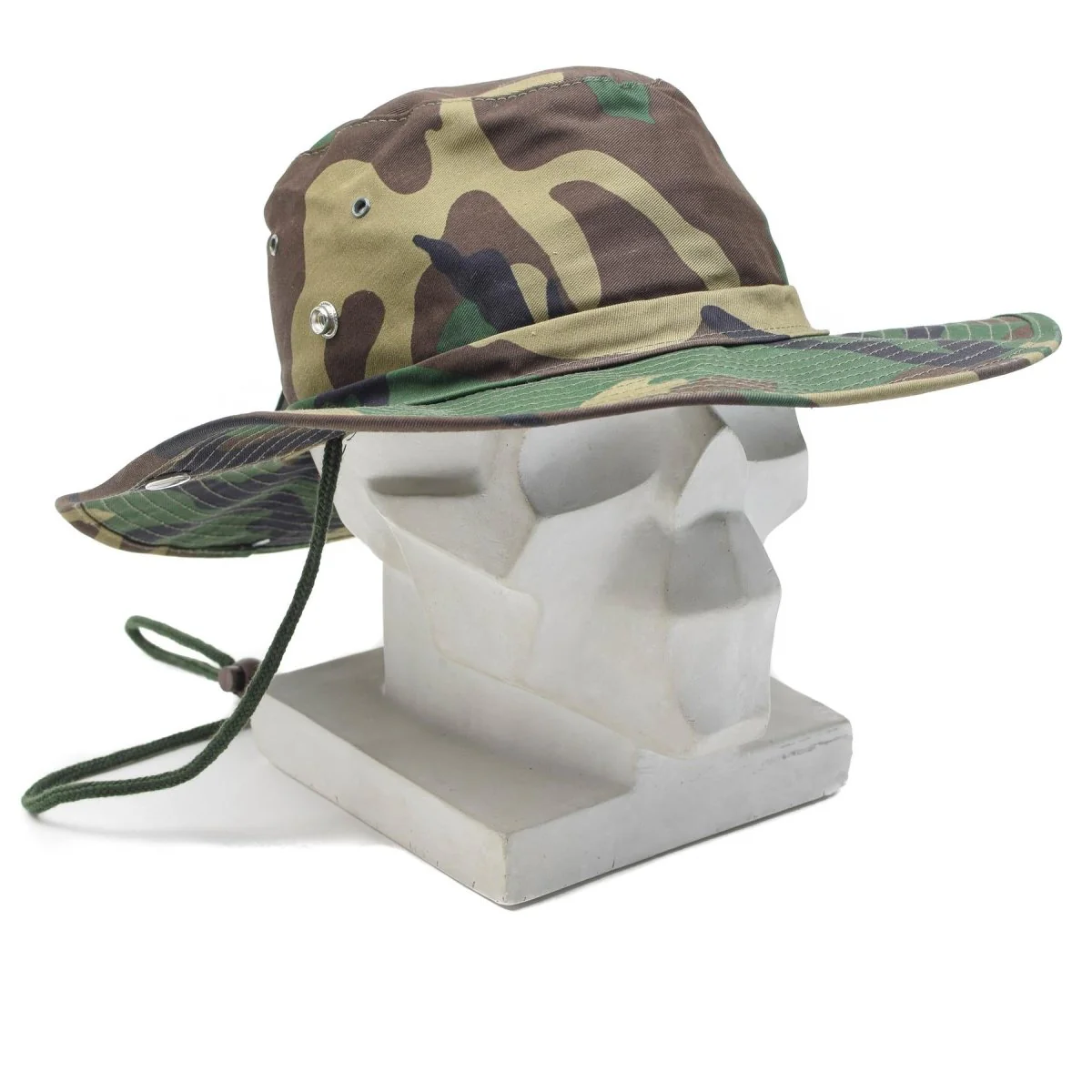 MFH merk militaire bush -stijl hoed zomer Panama Jungle Bucket Cap Woodland nieuw