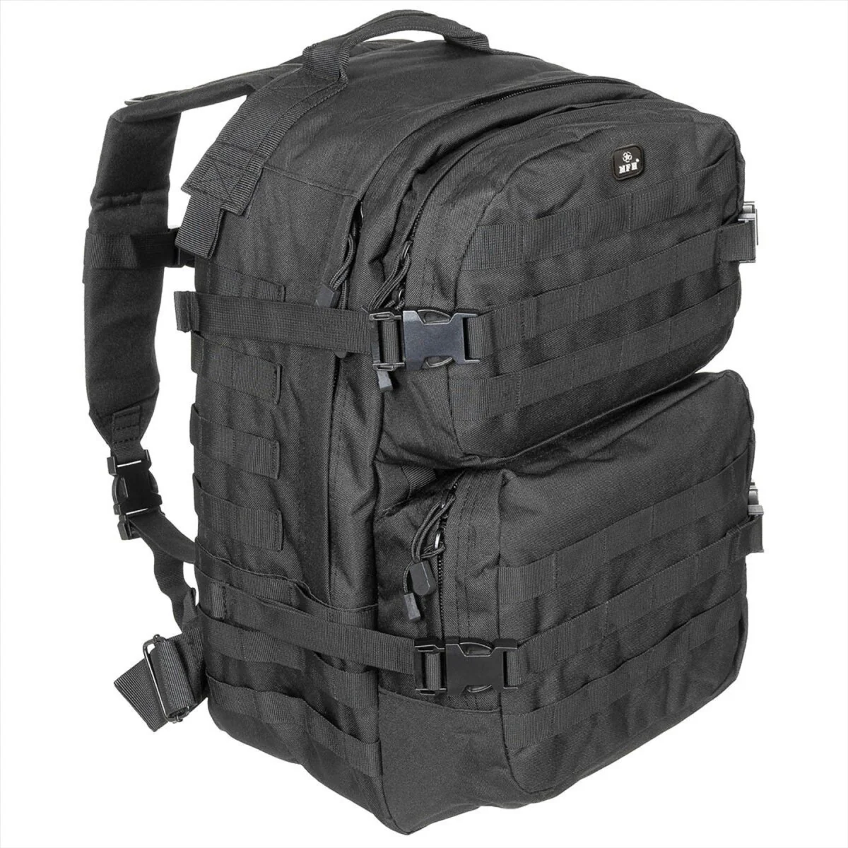 MFH US Assault II Tactische rugzak 40L Ergonomische Molle System Hydratatie gereed