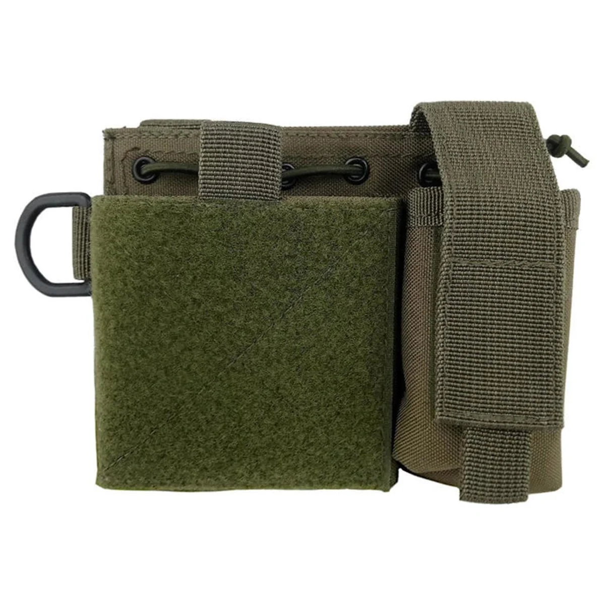 Mil-Tec admin zakje molle bijlage zaklamp pen notebook pocket olijf