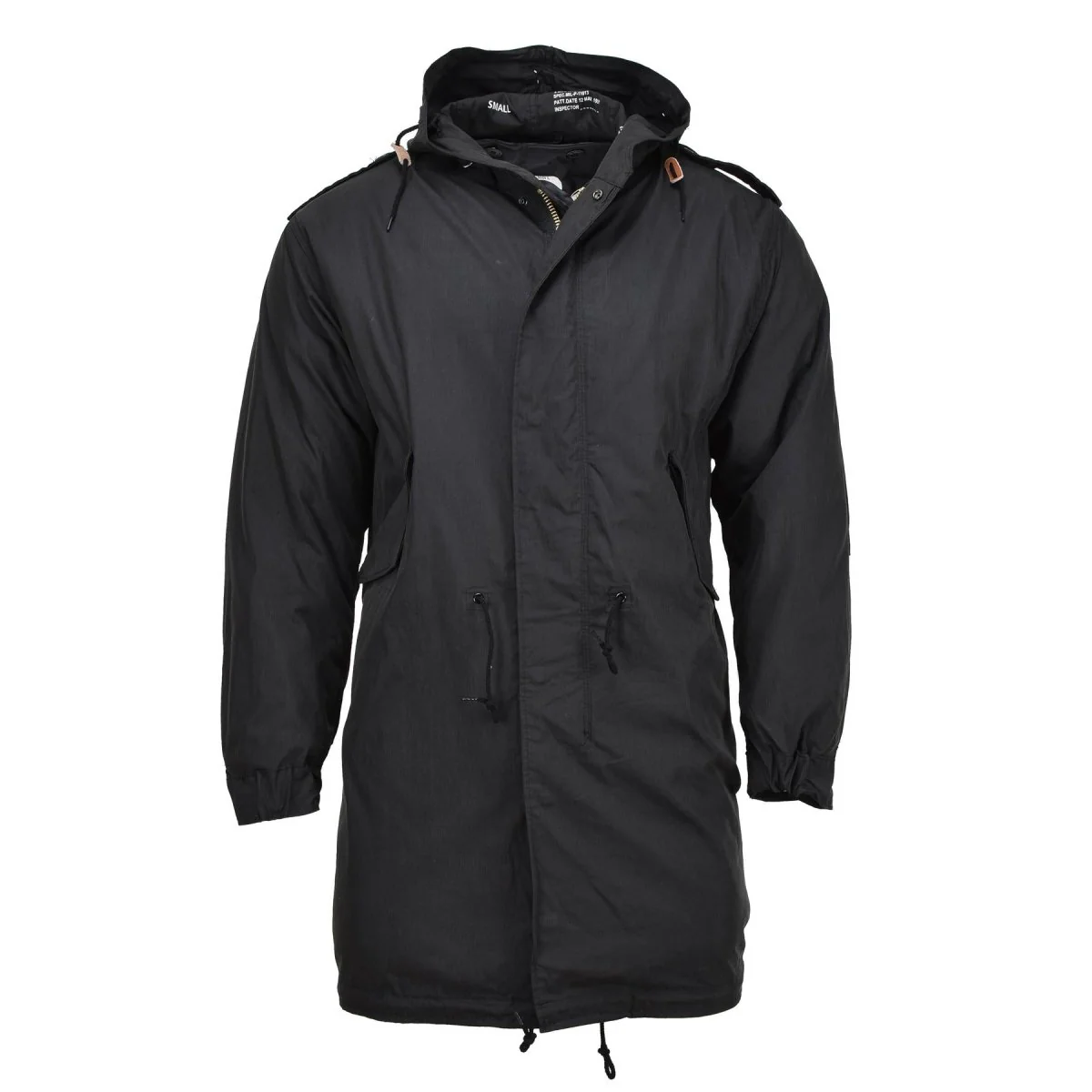 Mil-Tec Brand U.S. Militaire stijl Parka M51 Shell Hooded Quilted Liner Black Nieuw