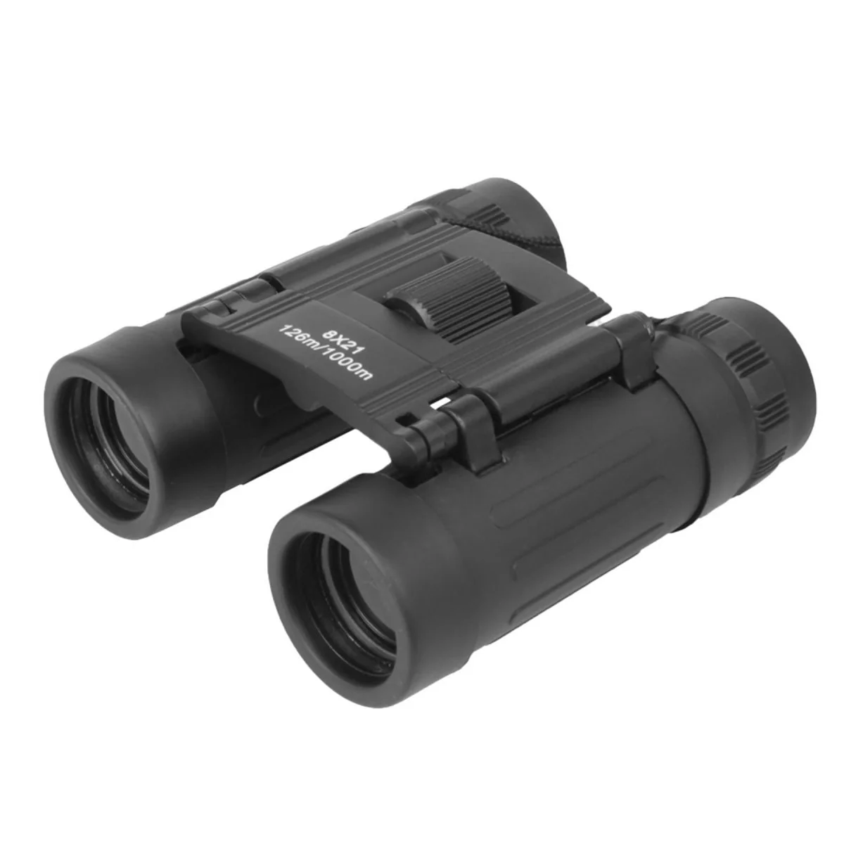 MIL-TEC Invouwbare verrekijker 8×21 Visual Field 126m Nylon Bag inbegrepen zwart