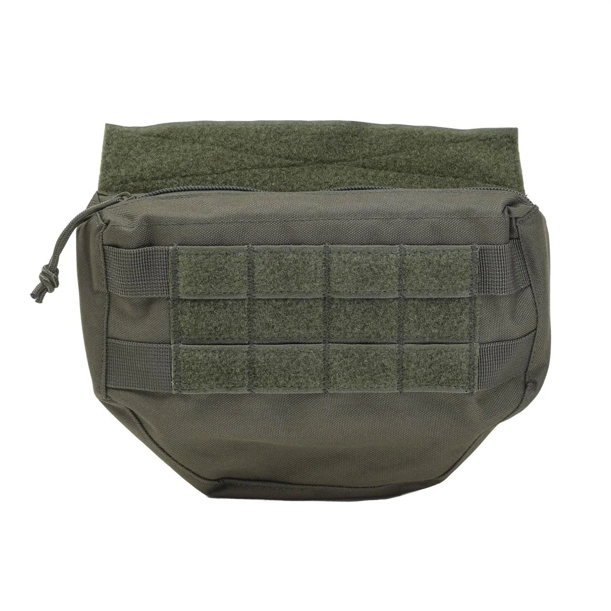 MIL-TEC vervolgingzakje Molle Type kleine tactische utility tas voorpaneel olijf