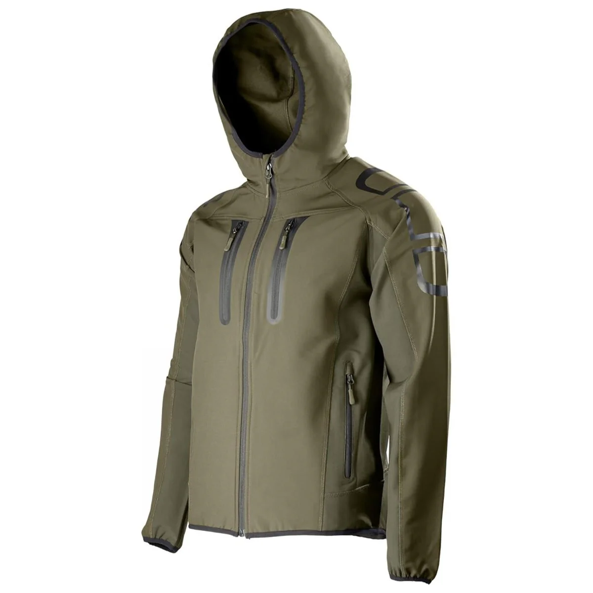 MIL-TEC Flex-Tech waterafstotend jack Lichtgewicht stretch softshell met capuchon