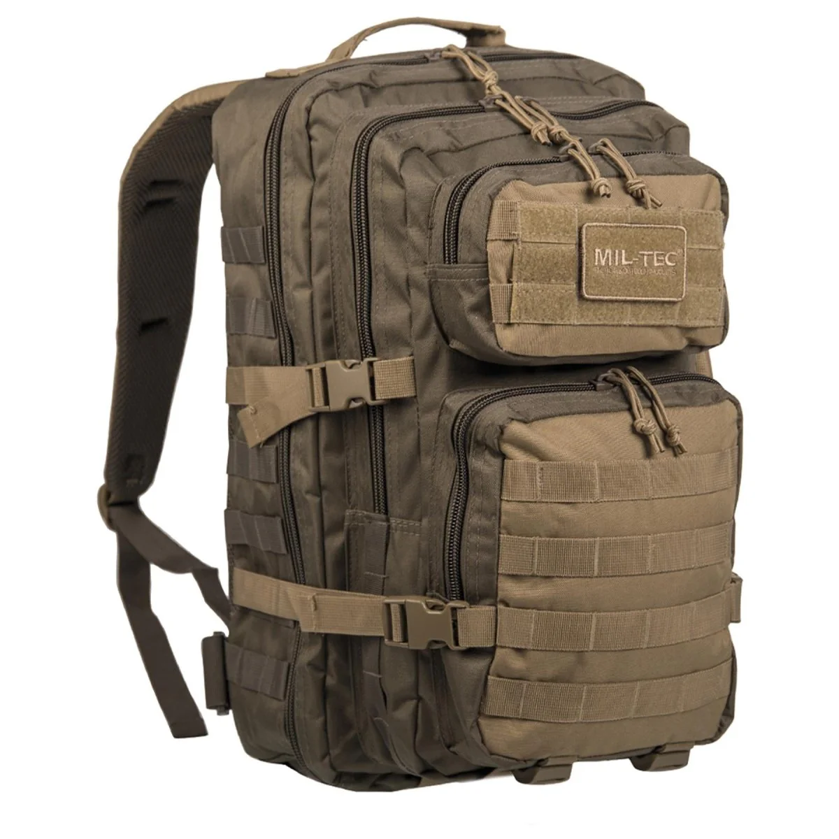 MIL-TEC U.S. Assault Ranger Hiking Backpack Olive Trekking Rucksack 20L Daypack