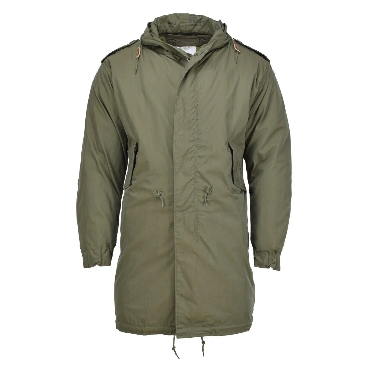 MIL-TEC Amerikaanse militaire stijl M51 Hooded Parka gewatteerd afneembare voering Olive Nieuw