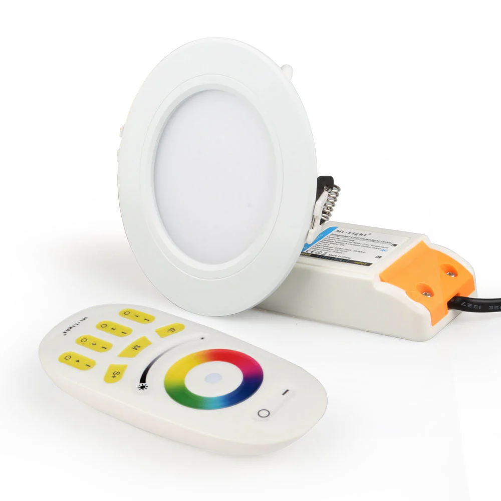 Slimme inbouwspot Stanley – 6  watt – RGB+CCT – Dimbare kleuren