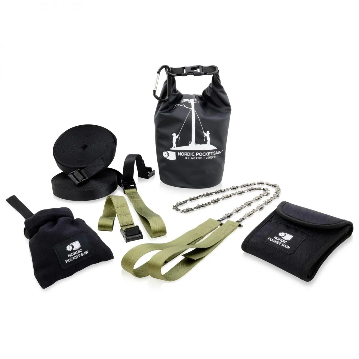 Noordse pocket zag kamperen wandelen Wood Cutter Survival Chainsaw Arborist Edition