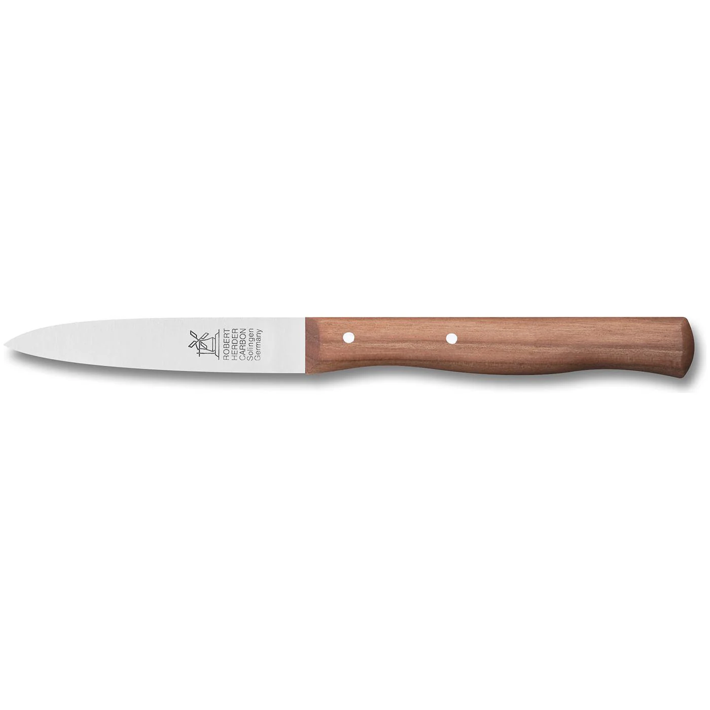 ROBERT HERDER Officemes middenspits 8,5cm RVS lemmet FSC kersenhouten heft