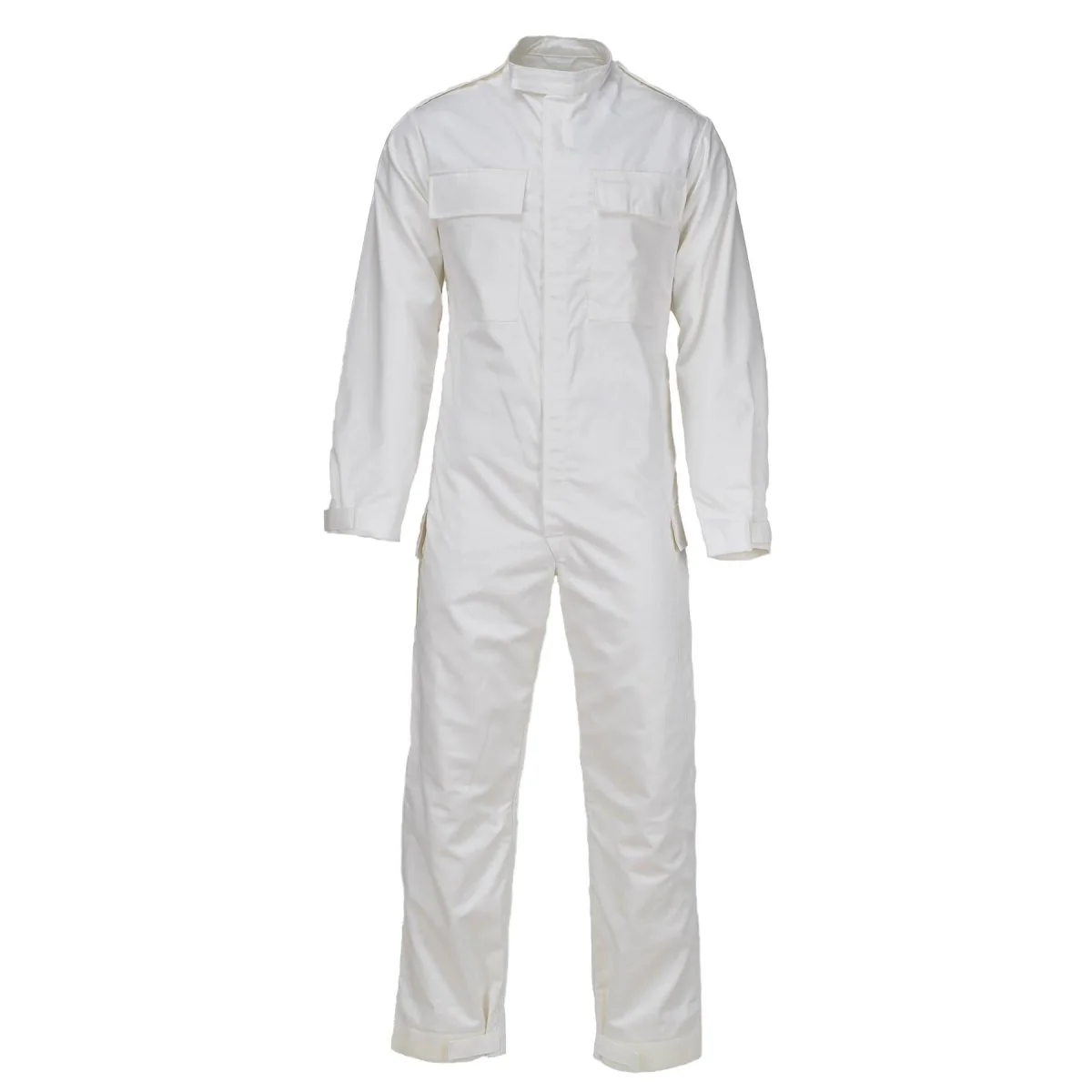 Originele Britse militaire witte coveralls jumpsuit lichtgewicht ruime fit nieuw