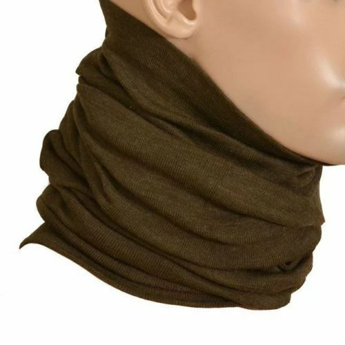 Originele Tsjechische leger sjaal. Leger Issue Tube Scarf Brown Nieuw 2pcs Lot