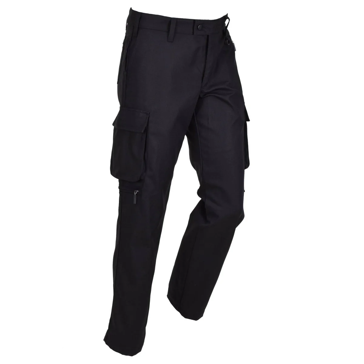 Originele Denemarken militaire zwarte werkbroek D-ring broek sterk duurzaam nieuw