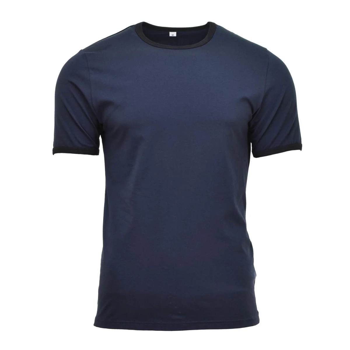 Origineel Nederlands leger t-shirt blauw katoenen shirt korte mouwen militair surplus nieuw