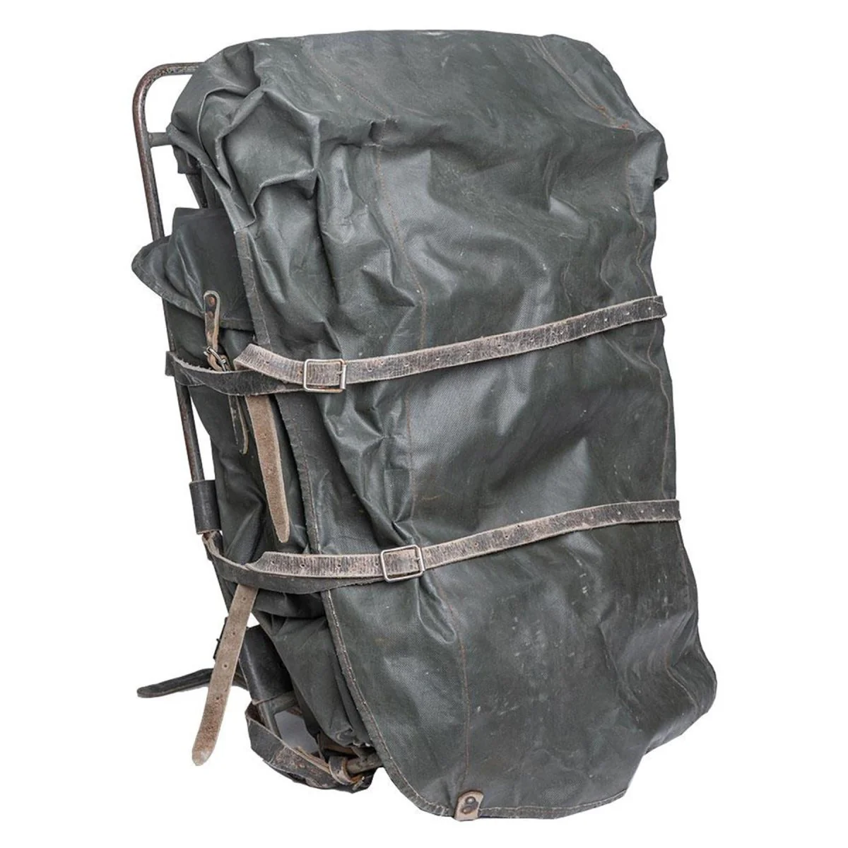 Originele Finse militaire rugzak ingelijste waterdichte grote rugzak 100l vintage