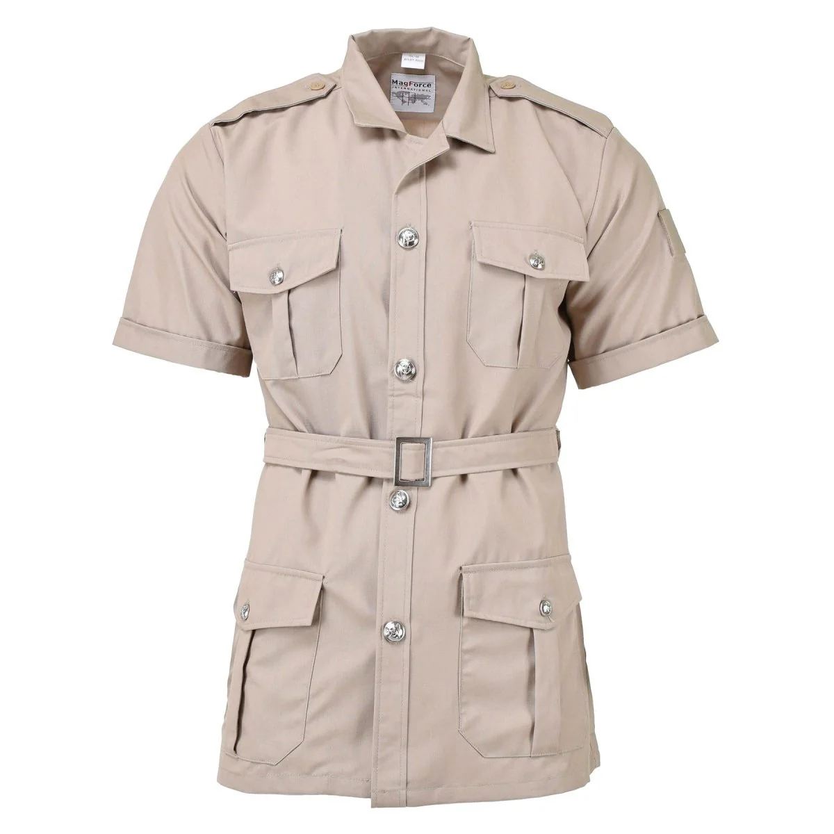 Origineel Frans militair vreemde legioen kaki -jurken shirts korte mouwen nieuw