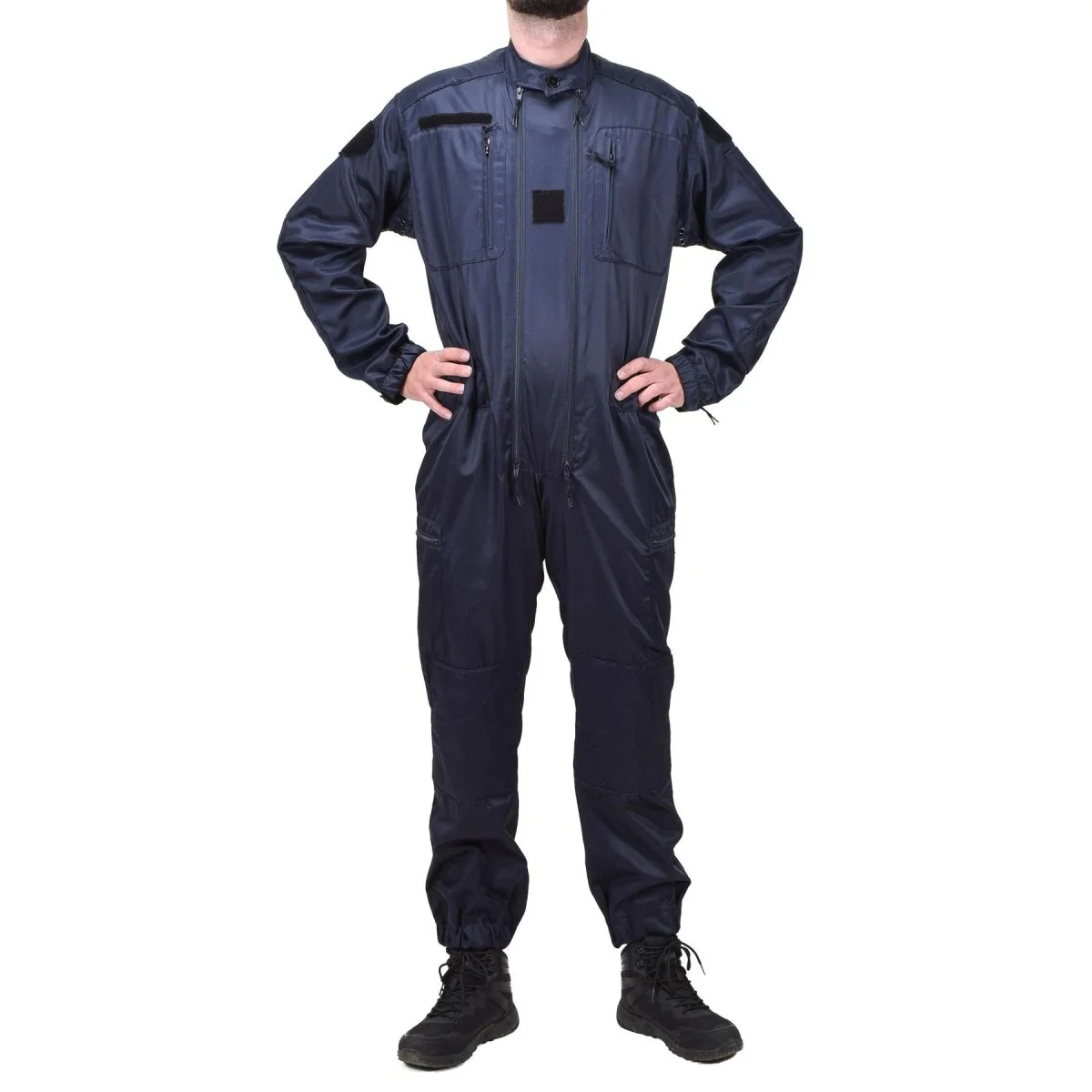Originele Franse politie-afdeling Blue Coverall Anti-Static Officer Jumpsuit Nieuw