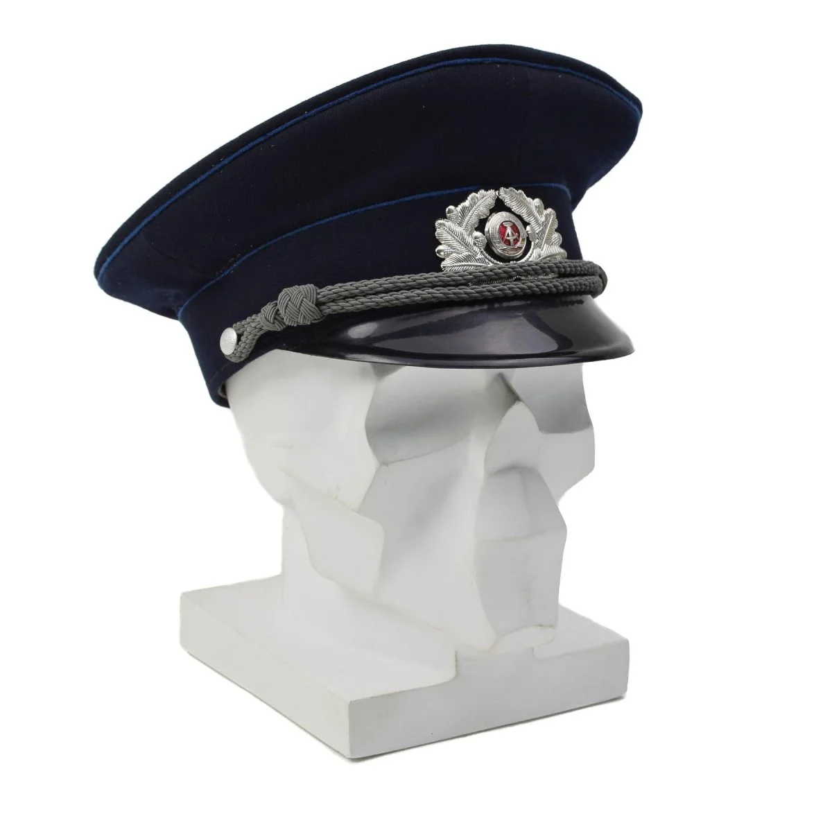 Originele Duitse Judicial Service Mdl Pet Cord NVA Soldat Badge Blauw
