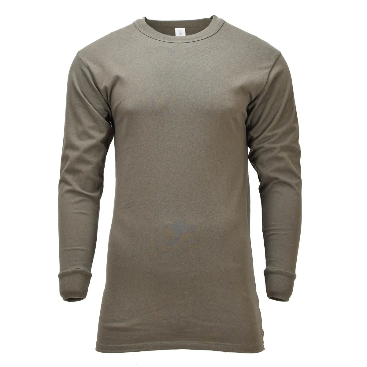 Origineel Duits militair thermisch ondershirt ademend lange mouw olijfgroen