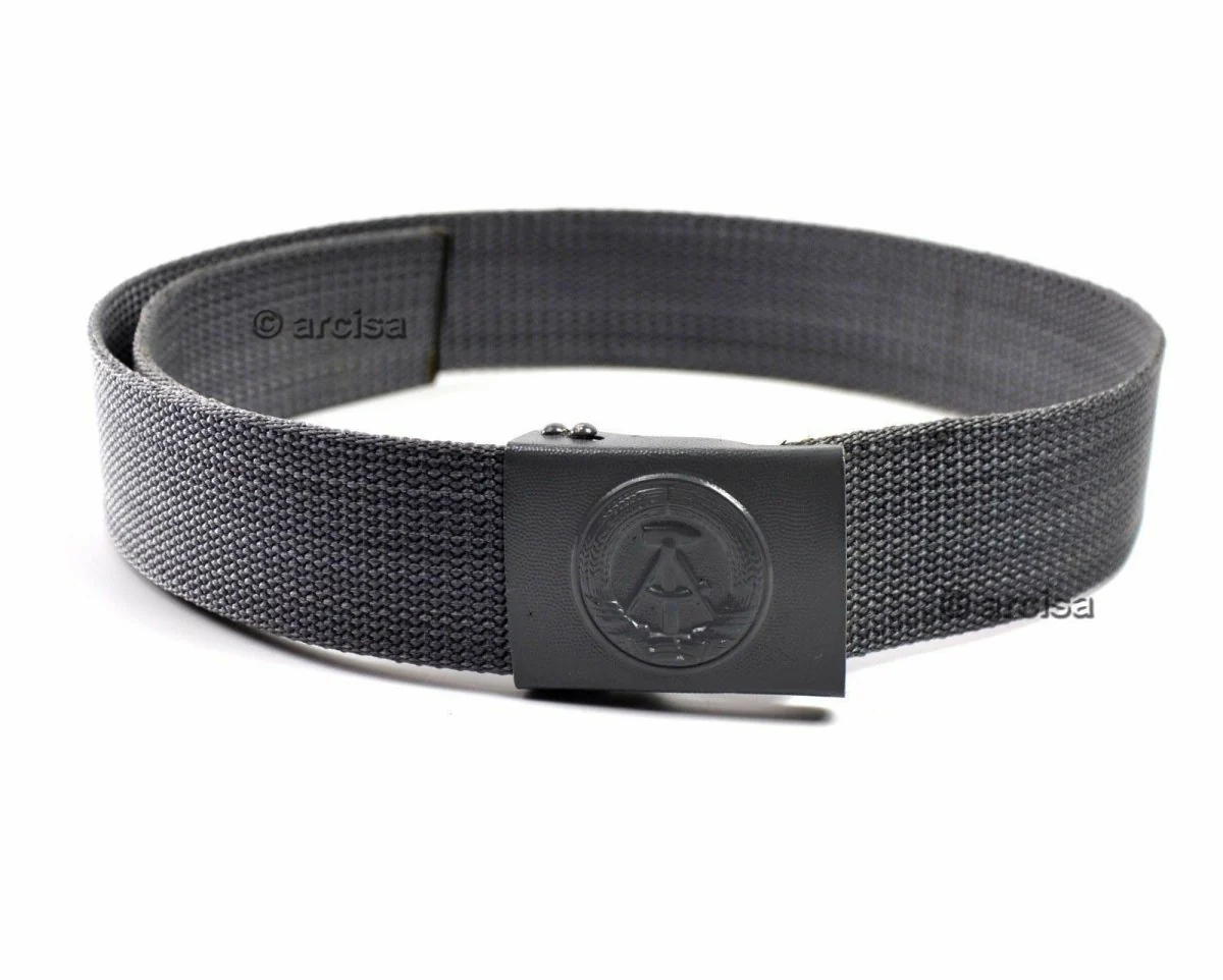 Origineel NVA Oost -Duitse leger Gray Belt Military BW Issue broek broek