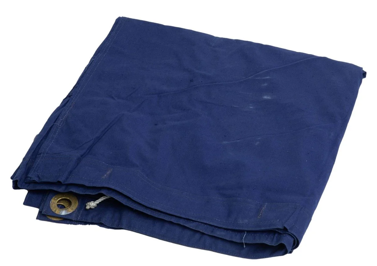 Oorspronkelijke Roemeense militaire tent Tarpaulin Blue waterdichte 1,80×1.80 cm overschot