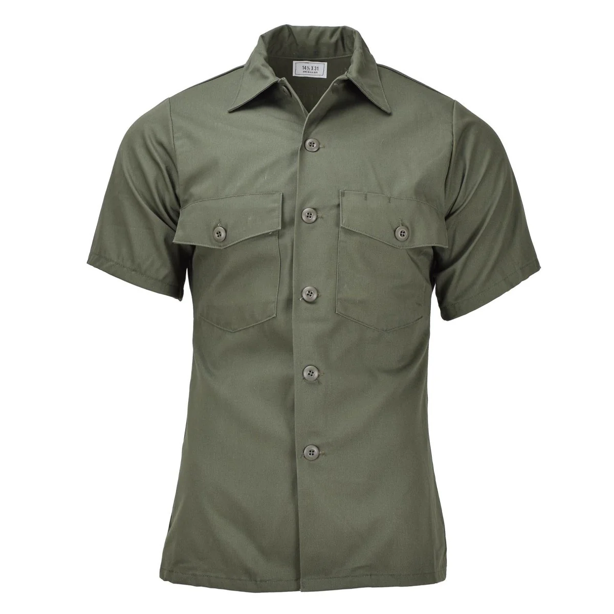 Originele Amerikaanse militaire veld tactische olijf shirts korte mouw leger vermoeidheid nieuw