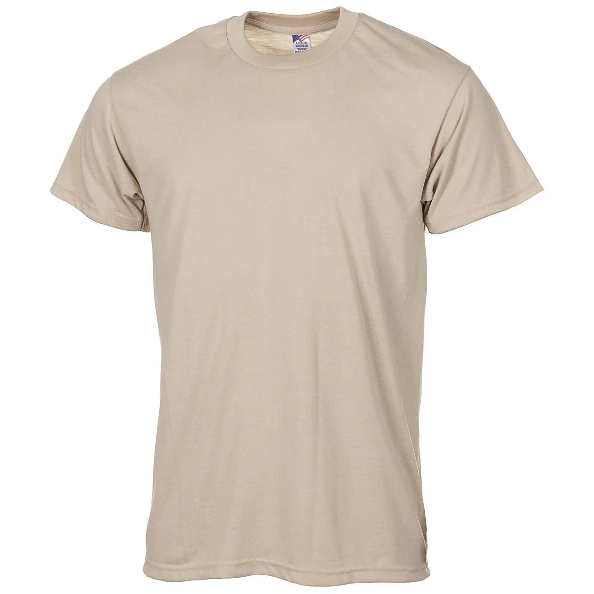 Origineel U.S. Military T-Shirt 1 Layer Troops Uniform Underwear Shirt Sand Color