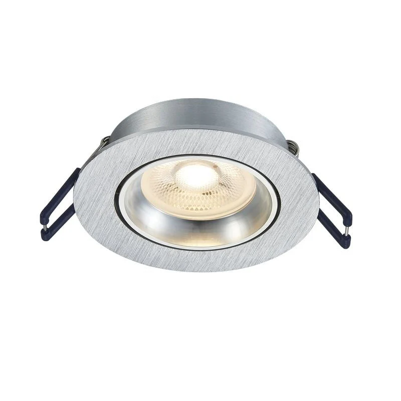 Platte Inbouwspot – Aurora – Luxe Design – Zilver