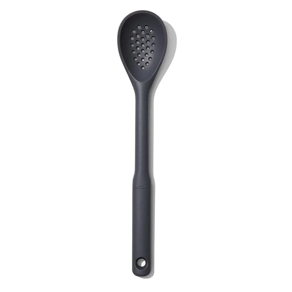 OXO – Slotted Silicone Spoon Grey
